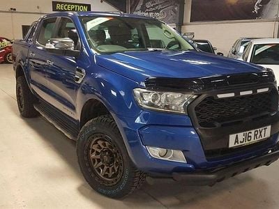 Blue Used 2016 Ford Ranger Limited Pickup | £12,750 (Fair price)