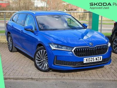 Used Skoda Superb LAURIN & KLEMENT 190 HP (139 kW) 2025 Energy blue Estate