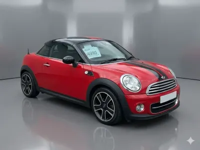 Begagnad Mini Cooper Coupé 2012 Röd Sportkupé