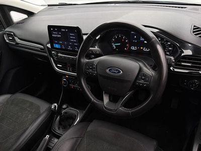 Used Ford Fiesta Titanium X 99 HP (72 kW) 2023 Black Hatchback