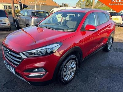 Red Used 2016 Hyundai Tucson SE SUV | £7,595 (Fair price)