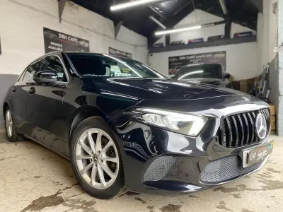 Używany Mercedes A180 Executive 116 KM (85 kW) 2018 Czarny Hatchback