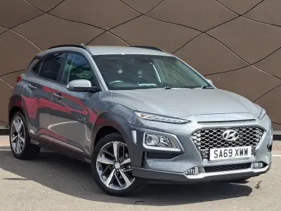 Used Hyundai Kona Premium 120 HP (88 kW) 2019 Grey SUV
