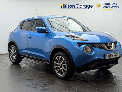 Used Nissan Juke Tekna 113 HP (83 kW) 2019 Blue SUV