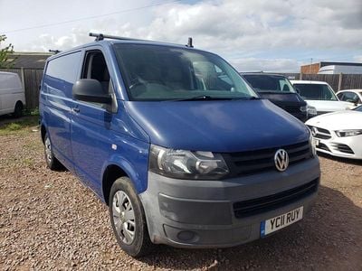 Used VW Transporter 84 HP (61 kW) 2011 Blue Van