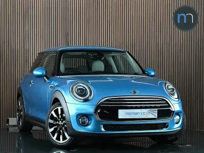 Used Mini Cooper Exclusive 2019 Blue Hatchback