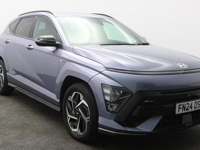 Used Hyundai Kona N Line 141 HP (103 kW) 2024 Blue SUV