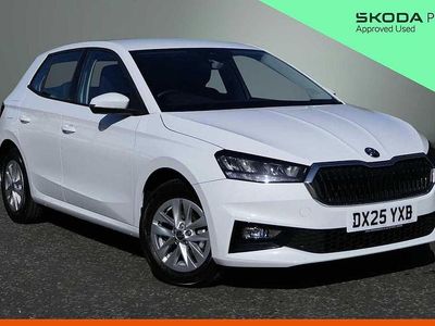 Used Skoda Fabia SE 59 HP (43 kW) 2025 Moon white metallic Hatchback