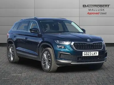 Used Skoda Kodiaq SE L Executive 150 HP (110 kW) 2023 Blue SUV