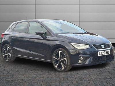 Used Seat Ibiza FR Sport 110 HP (80 kW) 2022 Asphalt blue Hatchback