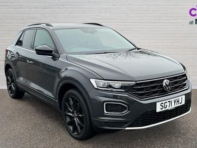 Grey Used 2021 VW T-Roc Black Edition SUV | £16,458 (Fair price)