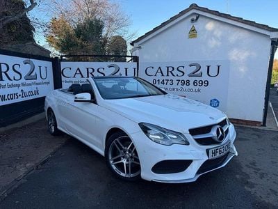 Used Mercedes E250 AMG 2013 White Cabriolet