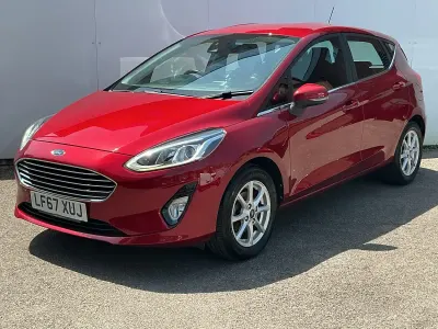 Used Ford Fiesta Zetec 2017 Red Hatchback