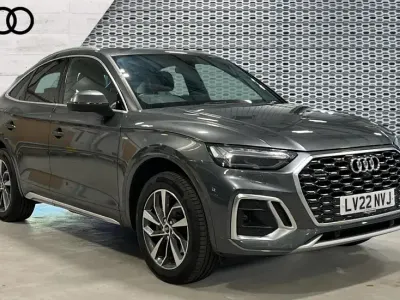 Used Audi Q5 S-Line 265 HP (194 kW) 2022 Grey SUV