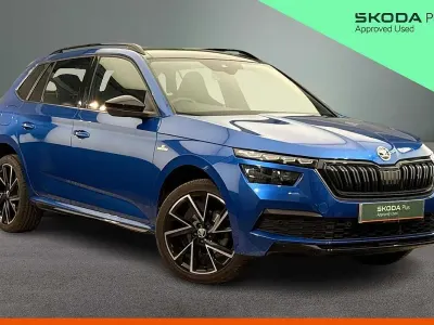 Usado Skoda Kamiq Monte Carlo 147 CV (108 kW) 2022 Azul SUV