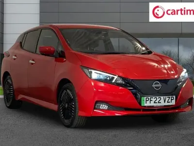 Usado Nissan Leaf Tekna 160 kW (218 HP) 2022 Vermelho Citadino