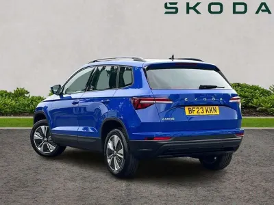 Used Skoda Karoq SE Drive 108 HP (79 kW) 2023 Blue SUV