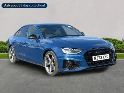 Used Audi A4 Black Edition 163 HP (119 kW) 2023 Blue