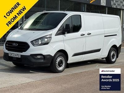 Used Ford Transit Custom 130 HP (95 kW) 2022 White Van