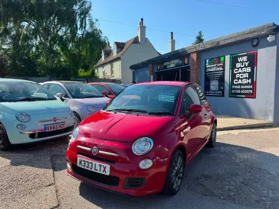 Used Fiat 500 S 85 HP (62 kW) 2013 Red Hatchback