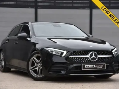 Begagnad Mercedes A180 AMG Line Premium 116 HK (85 kW) 2018 Svart Halvkombi