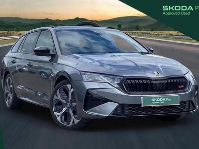 Used Skoda Octavia vRS 265 HP (194 kW) 2025 Graphite grey metallic Estate