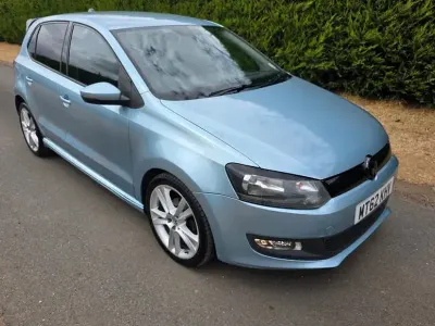 Used VW Polo 75 HP (55 kW) 2012 Blue Hatchback