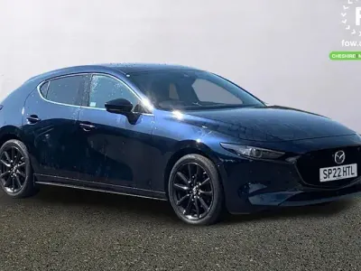 Używany Mazda 3 Inclusive 186 KM (136 kW) 2022 Niebieski Hatchback