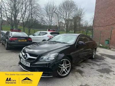 Used Mercedes E220 AMG 170 HP (125 kW) 2013 Black Coupe