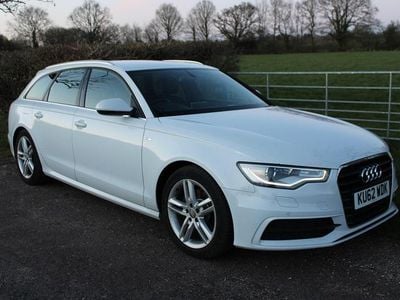 Used Audi A6 S-Line 204 HP (150 kW) 2012 White Estate