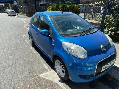 Usado Citroën C1 VTR Sport 68 CV (50 kW) 2010 Azul Utilitario