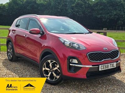 Red Used 2018 Kia Sportage SUV | £6,999 (A bit pricey)