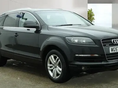 Używany Audi Q7 2007 Czarny SUV