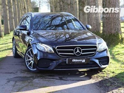 Used Mercedes E200 AMG line 184 HP (135 kW) 2021 Black Estate