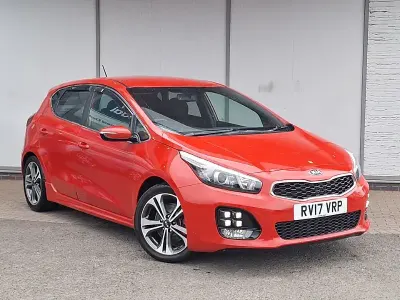 Używany Kia Ceed GT-Line 2017 Czerwony Hatchback