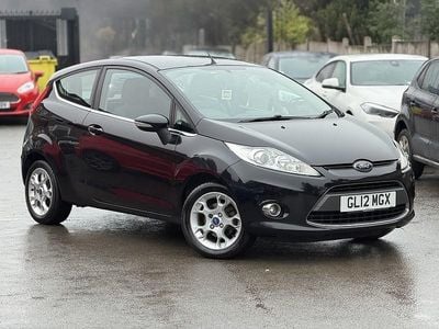 Black Used 2012 Ford Fiesta Zetec Hatchback | £2,085 (Good price)