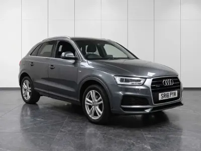Usado Audi Q3 S-Line 184 CV (135 kW) 2018 Gris SUV