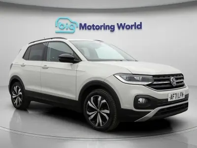 Used VW T-Cross Black Edition 110 HP (80 kW) 2021 Grey SUV