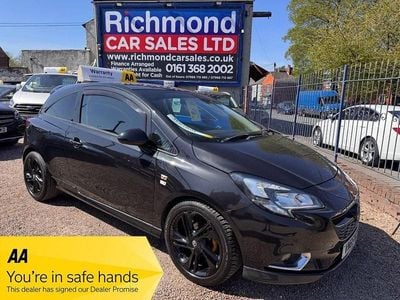 Begagnad Vauxhall Corsa Edition 70 HK (51 kW) 2015 Svart Halvkombi