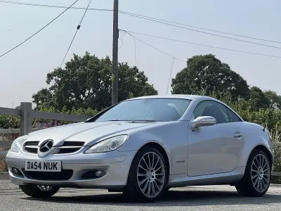 Used Mercedes SLK200 163 HP (119 kW) 2004 Silver Cabriolet