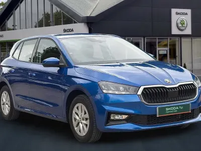 Used Skoda Fabia Comfort 95 HP (69 kW) 2024 Blue Hatchback