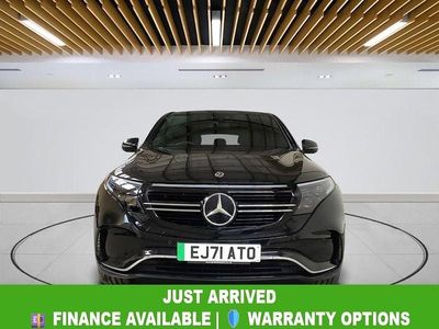 Used Mercedes EQC400 AMG line 300 kW (408 HP) 2021 Black SUV