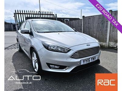 Used Ford Focus Titanium 125 HP (91 kW) 2015 Silver Hatchback