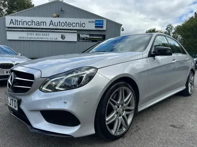 Used Mercedes E350 Premium 2015 Silver Sedan