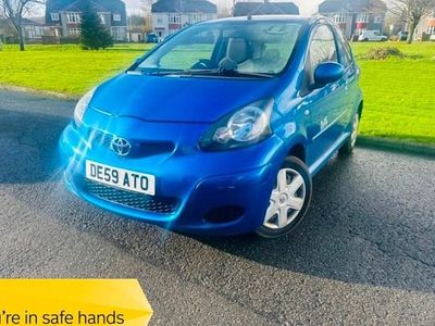 Blue Used 2009 Toyota Aygo Hatchback | £2,995 (Fair price)