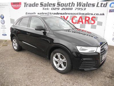 Used Audi Q3 Sport 150 HP (110 kW) 2018 Black SUV