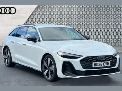 New Audi A5 Black Edition 200 HP (147 kW) 2026 White Estate