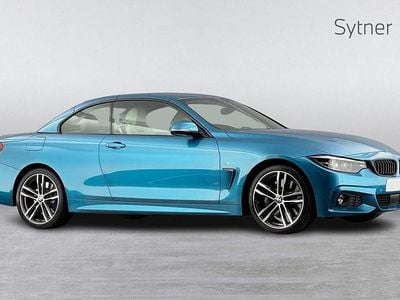 Used BMW 440 M Sport 322 HP (236 kW) 2017 Blue Cabriolet