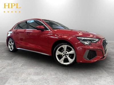 Used Audi A3 Sportback S-Line 150 HP (110 kW) 2022 Red Hatchback