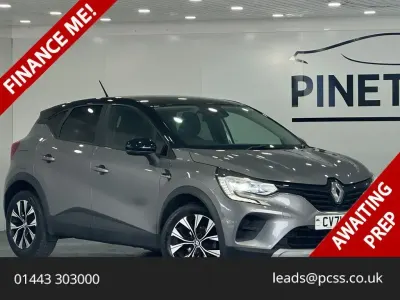 Used Renault Captur LIMITED 90 HP (66 kW) 2021 Grey/black SUV